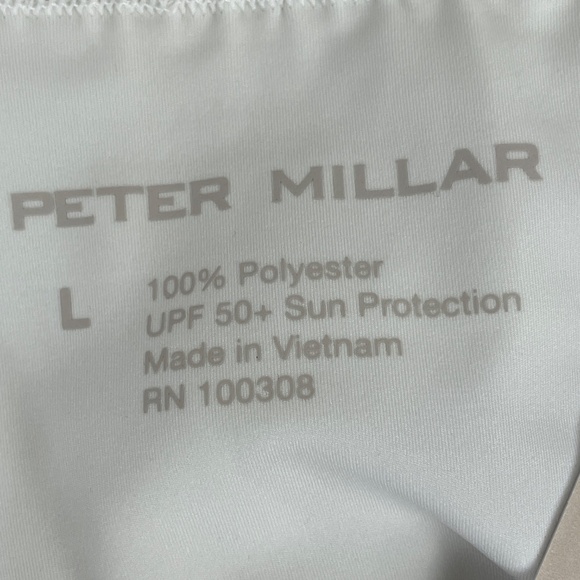 Peter Millar White Pleated Golf Tennis Skort Skirt - NWT $140 - Picture 6 of 8